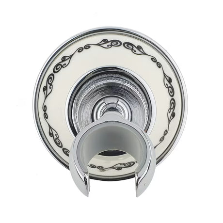 Chromowany uchwyt prysznicowy SIKO Provence w metalowym wykonaniu