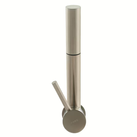 Nierdzewna bateria zlewozmywakowa SIKO Steel z wyciąganą wylewką w wykończeniu supersteel