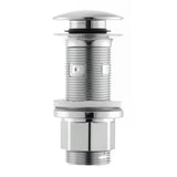 Uniwersalny odpływ do umywalki Silfra Chrome z gwintem 5/4 w wykończeniu chrom