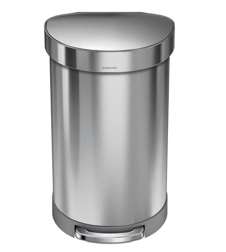 Kosz na Śmieci Simplehuman Pedal bin ze szczotkowanej stali nierdzewnej z otwieraniem pedałowym
