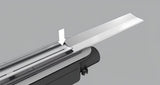 Odpływ liniowy Tece Tecedrainprofile 80 cm w wykończeniu Supersteel ze stali nierdzewnej