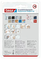 Tesa Hukk zestaw montażowy z adapterem BK20 i klejem tesa Power.Kit pro montaż bez wiercenia