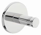 Chromowany haczyk Tesa powerbutton pro montaż bez wiercenia na płytkach i innych gładkich powierzchniach.