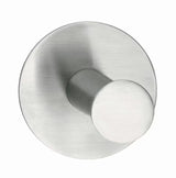 Tesa powerbutton Classic metalowy haczyk ze stali szczotkowanej pro, montaż bez wiercenia na płytkach.