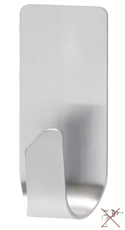 Wodoodporny nierdzewny haczyk Tesa Powerstrips pro do wieszania ręczników i akcesoriów bez wiercenia.