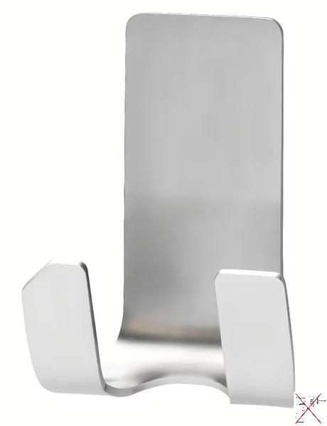 Tesa Powerstrips wodoodporny nierdzewny wieszak 2 hakowy pro do zawieszenia maszynki do golenia bez wiercenia.