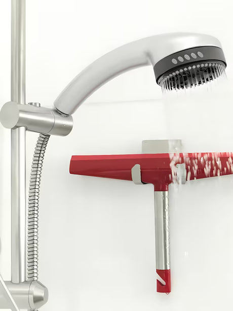 Wodoodporny nierdzewny wieszak 2 hakowy tesa Powerstrips Waterproof pro do zawieszania akcesoriów pod prysznicem