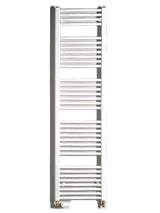 Biały kombinowany rurowy grzejnik łazienkowy Thermal Trend KD 168x45 cm odpowiedni do łazienki i przedpokoju.