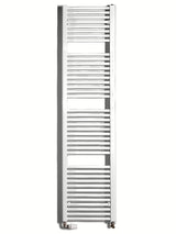 Biały kombinowany rurowy grzejnik łazienkowy Thermal Trend KD 45x185 cm do łazienki