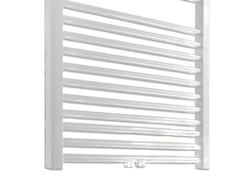 Biały kombinowany wodny grzejnik łazienkowy Thermal Trend KD 132x60 cm z podłączeniem bocznym i środkowym 50 mm