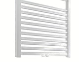 Biały kombinowany wodny grzejnik łazienkowy Thermal Trend KD 132x60 cm z podłączeniem bocznym i środkowym 50 mm