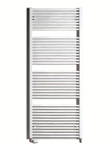 Biały kombinowany rurowy grzejnik łazienkowy Thermal Trend KD 75x185 cm do łazienki.