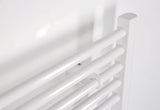 Biały prosty elektryczny grzejnik łazienkowy Thermal Trend 600x1680 mm z grzałką 600 W