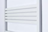 Biały elektryczny grzejnik łazienkowy Thermal Trend Kh Economy 60x180 cm z termostatem KTX i wyświetlaczem LCD