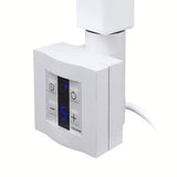 Biały elektryczny grzejnik łazienkowy Thermal Trend KH Economy 180x60 cm z termostatem KTX 4 i wyświetlaczem LED