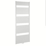 Biały kombinowany grzejnik łazienkowy Thermal Trend o wymiarach 60x169 cm