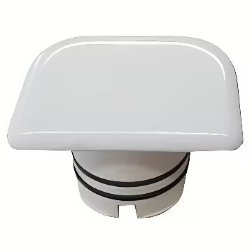 Biały plastikowy regulator przepływu vitra RimEX jako część zamienna pro systemu spłukującego MISKA wc.