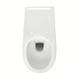 Białe miska WC wisząca Vitra z bezkołnierzowym spłukiwaniem pro łatwe utrzymanie czystości