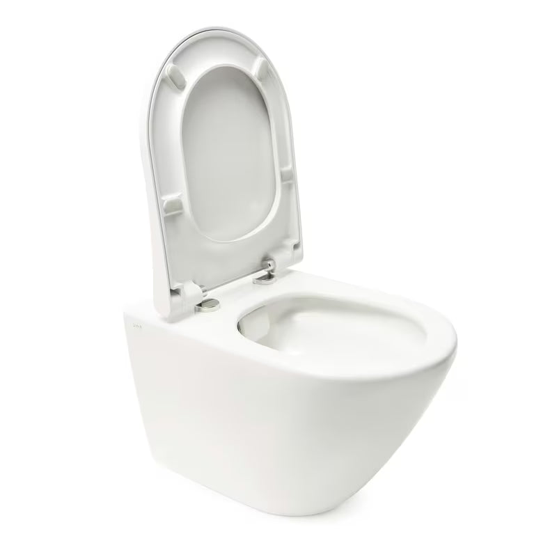 Miska WC Wisząca vitra Integra w kolorze białym z technologią Rim-Ex i deską soft Close.