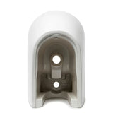 Biały wiszący bidet Vitra Integra z otworem na baterię i przelewem