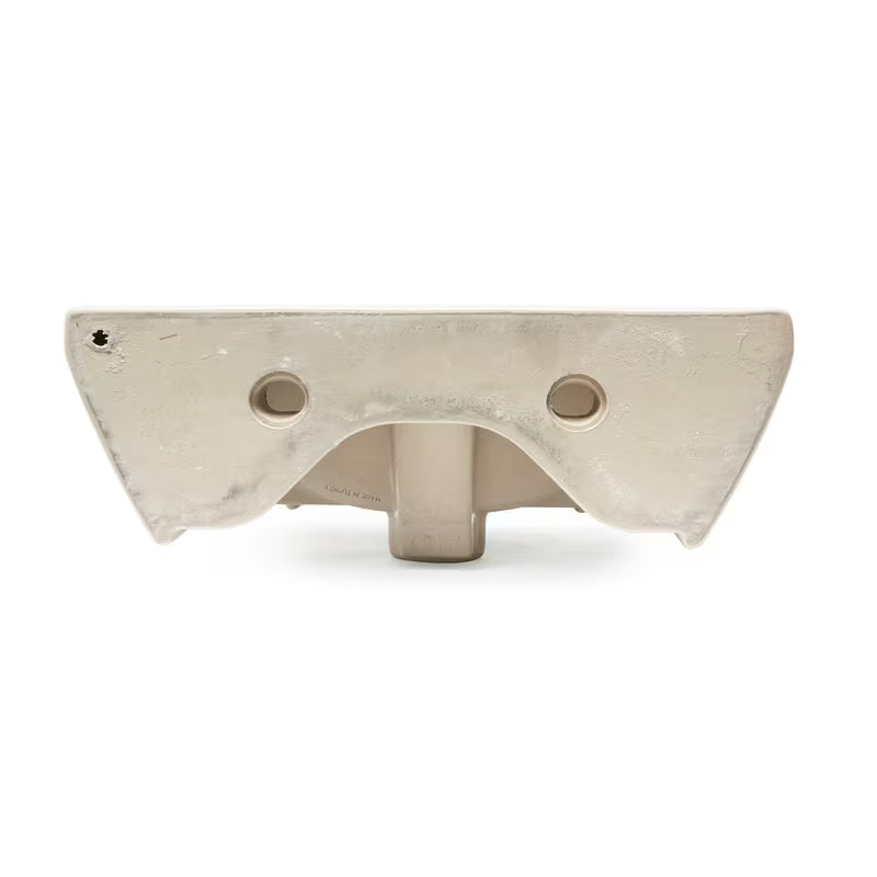 Biała ceramiczna umywalka wiszące vitra Integra 45x40 cm z otworem na baterię pośrodku