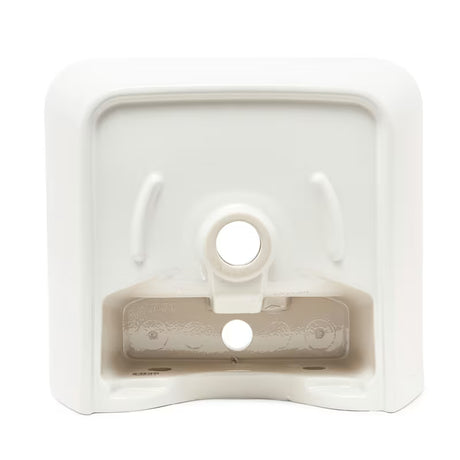 Biała ceramiczna umywalka wiszące vitra Integra 45x40 cm z otworem na baterię pośrodku