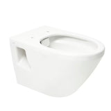 Biała miska WC wisząca vitra Integra bez układu spłukującego z technologią Rim-Ex i deską soft Close.