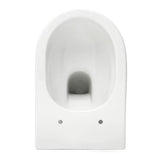 Biała miska WC wisząca vitra Integra bez układu spłukującego z technologią Rim-Ex i deską soft Close.