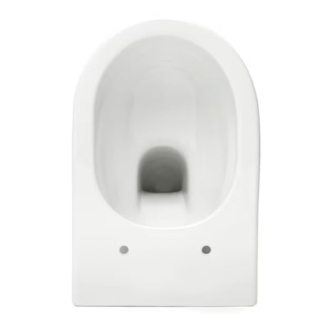 Biała miska WC wisząca vitra Integra bez układu spłukującego z technologią Rim-Ex i deską soft Close.