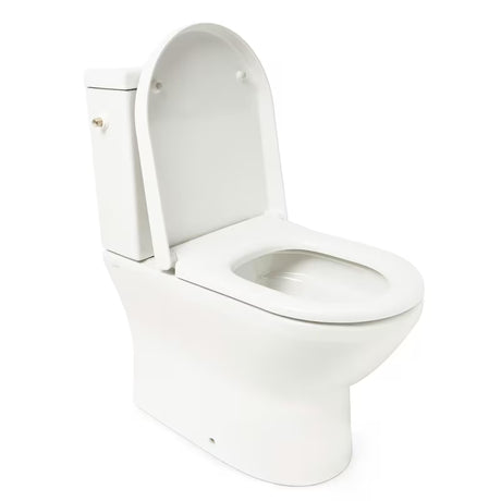 Biała KOMPAKT wc vitra Integra bez układu spłukującego z deską soft Close ze zbiornikiem