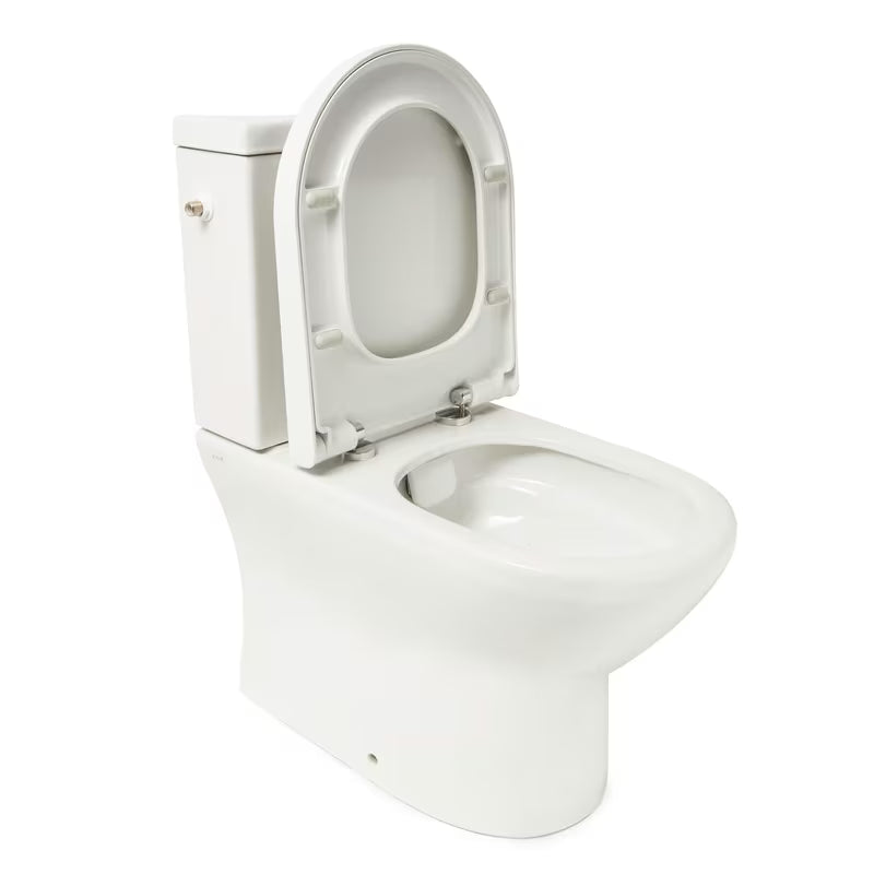 Biała KOMPAKT wc vitra Integra bez układu spłukującego z deską soft Close ze zbiornikiem