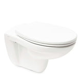 Białe miska WC wisząca vitra Normus z deską soft Close i funkcją QuickRelease