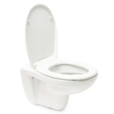 Białe miska WC wisząca vitra Normus z deską soft Close i funkcją QuickRelease
