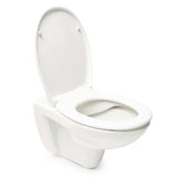 Miska WC Wisząca Vitra Normus w kolorze białym, bez układu spłukującego z deską soft Close.