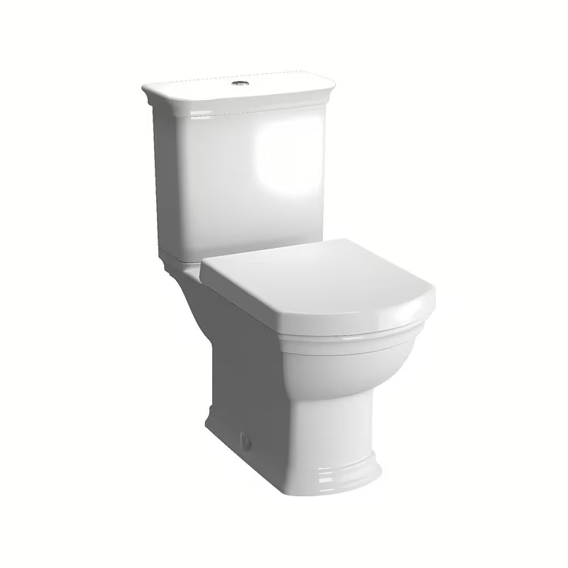 Biały ceramiczny zbiornik WC kompakt ke MISKA wc Vitra Ricordi z dolnym doprowadzeniem wody