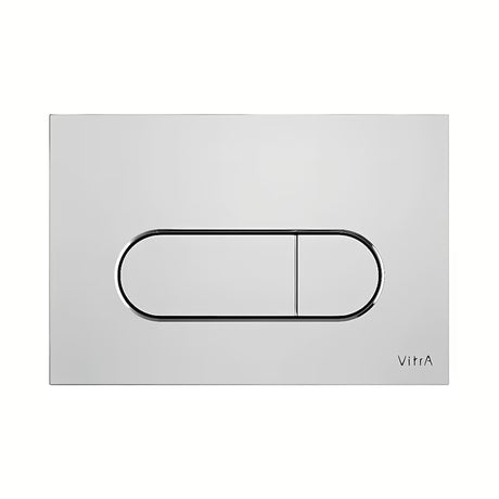 Przyciski spłukujące przycisk Vitra Root Round w błyszczącym chromie