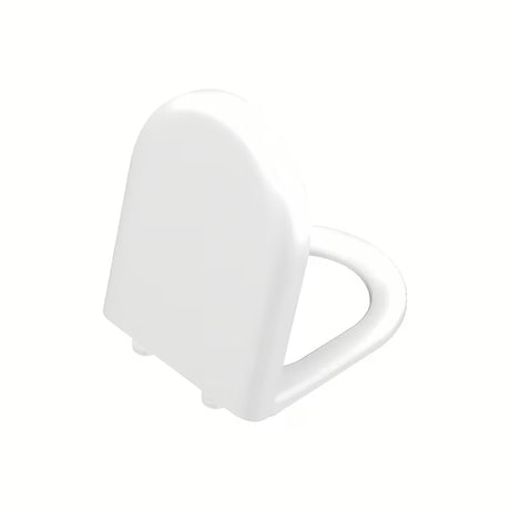 Białe DESKA sedesowa vitra S50 z soft Close i EasyLock w zaokrąglonym designie