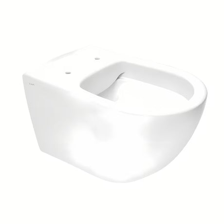 Vitra S60 miska WC wisząca w kolorze białym bez układu spłukującego z deską soft Close i z ukrytym mocowaniem.