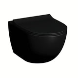 DESKA sedesowa Vitra Sento w kolorze czarny mat, z duroplastu, z soft Close i EasyLock
