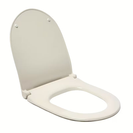 Matowa DESKA sedesowa Vitra Sento soft Close w kolorze taupe z metalowymi zawiasami