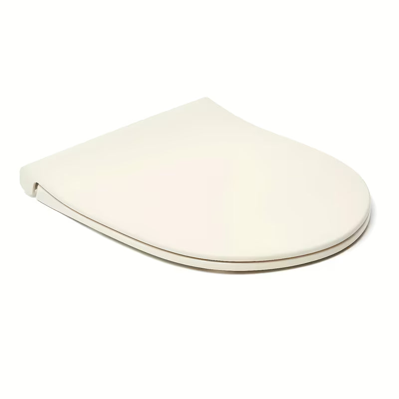 Matowa DESKA sedesowa Vitra Sento soft Close w kolorze taupe z metalowymi zawiasami