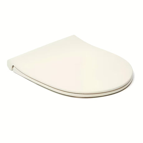 Matowa DESKA sedesowa Vitra Sento soft Close w kolorze taupe z metalowymi zawiasami