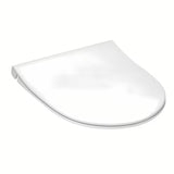 Biała DESKA sedesowa Vitra Sento z duroplastu o slim designie i z technologią soft Close