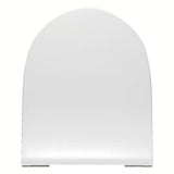 Biała DESKA sedesowa Vitra Sento z duroplastu o slim designie i z technologią soft Close