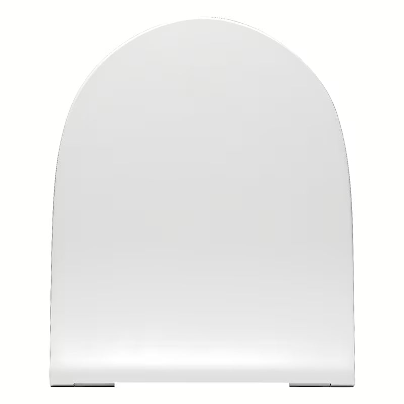 Biała DESKA sedesowa Vitra Sento z duroplastu o slim designie i z technologią soft Close