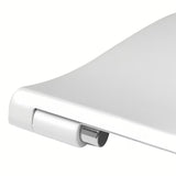 Biała DESKA sedesowa Vitra Sento z duroplastu o slim designie i z technologią soft Close