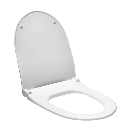 Biała deska sedesowa duroplastowa DESKA sedesowa Vitra Sento z soft Close i szybkim wypinaniem Quick Release
