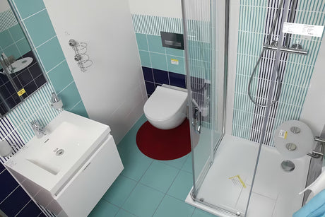 Miska WC Wisząca vitra Shift w kolorze białym z dyszą bidetową bez układu spłukującego