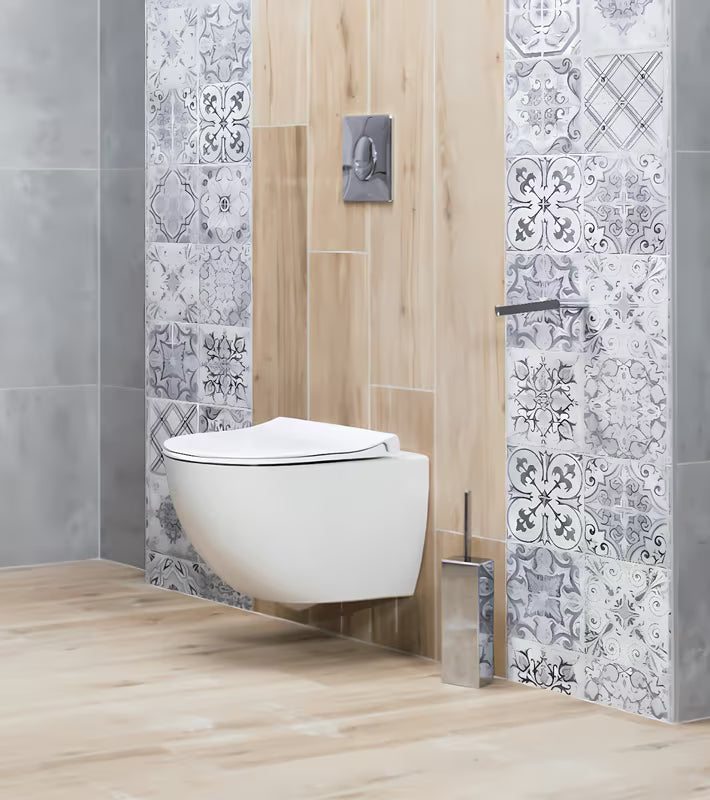 Miska WC Wisząca vitra Shift w kolorze białym z dyszą bidetową bez układu spłukującego