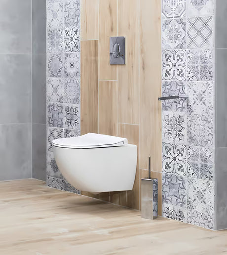 Miska WC Wisząca vitra Shift w kolorze białym z dyszą bidetową bez układu spłukującego